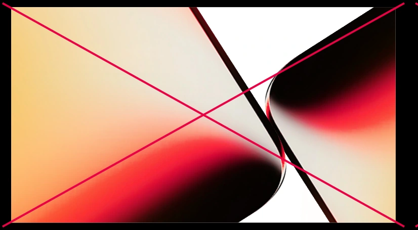 Mismatch between dark and light schemes. Dark-scheme diamonds on a light background